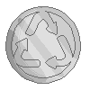 Reverse Design Medallion - 2500 CTs/$25.00